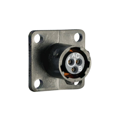 UTS08D3S by Souriau-Sunbank by Eaton - CONNECTOR RECPT FMALE 3POS GOLD SOLDER