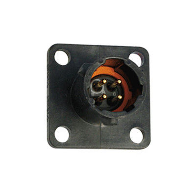 UTS08D4P by Souriau-Sunbank by Eaton - CONNECTOR RECPT MALE 4POS GOLD SOLDER