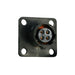 UTS08D4S by Souriau-Sunbank by Eaton - CONNECTOR RECPT FMALE 4POS GOLD SOLDER