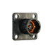 UTS08D98P by Souriau-Sunbank by Eaton - CONNECTOR RECPT MALE 3POS GOLD SOLDER