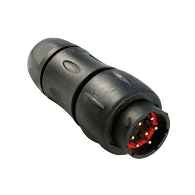 UTS1GJC147P by Souriau-Sunbank by Eaton - CONNECTOR RECPT HSG MALE 7POS INLINE
