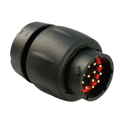 UTS1GN1412P by Souriau-Sunbank by Eaton - CONNECTOR RECPT HSG MALE 12POS INLINE