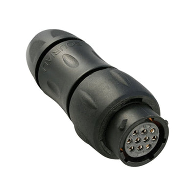 UTS1JC1210S by Souriau-Sunbank by Eaton - CONNECTOR RCP HSG FMALE 10POS INLINE