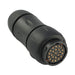 UTS1JC1823S by Souriau-Sunbank by Eaton - CONNECTOR RCP HSG FMALE 23POS INLINE