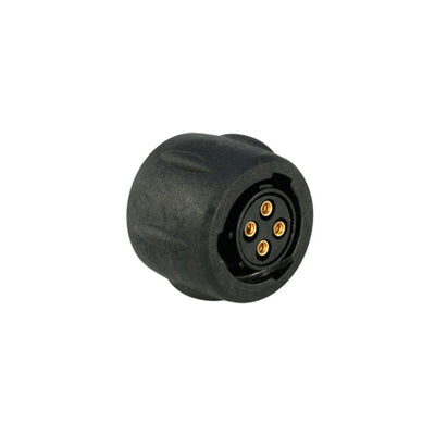 UTS6104S by Souriau-Sunbank by Eaton - CONNECTOR PLUG HSG FMALE 4POS INLINE
