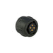 UTS6104S by Souriau-Sunbank by Eaton - CONNECTOR PLUG HSG FMALE 4POS INLINE