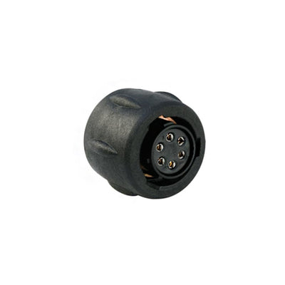 UTS6106S by Souriau-Sunbank by Eaton - CONNECTOR PLUG HSG FMALE 6POS INLINE