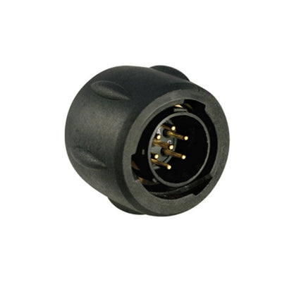 UTS610E7P by Souriau-Sunbank by Eaton - CONNECTOR PLUG MALE 7P GOLD SLDR CUP