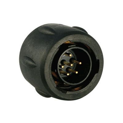 UTS610E98P by Souriau-Sunbank by Eaton - CONNECTOR PLUG MALE 6P GOLD SLDR CUP