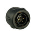 UTS610E98P by Souriau-Sunbank by Eaton - CONNECTOR PLUG MALE 6P GOLD SLDR CUP