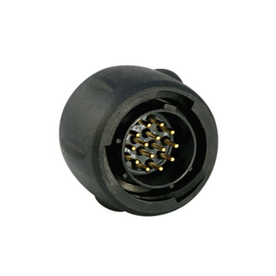 UTS612E14P by Souriau-Sunbank by Eaton - CONNECTOR PLUG MALE 14P GOLD SLDR CUP