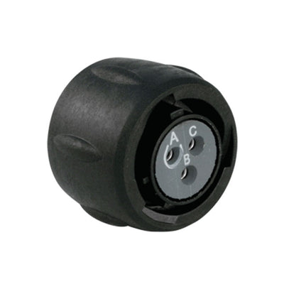 UTS612E3S by Souriau-Sunbank by Eaton - CONNECTOR PLUG FMALE 3P GOLD SLDR CUP