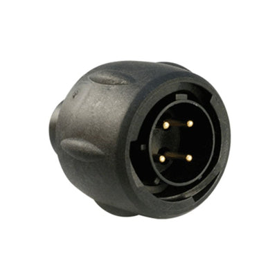 UTS612E4P by Souriau-Sunbank by Eaton - CONNECTOR PLUG MALE 4P GOLD SLDR CUP
