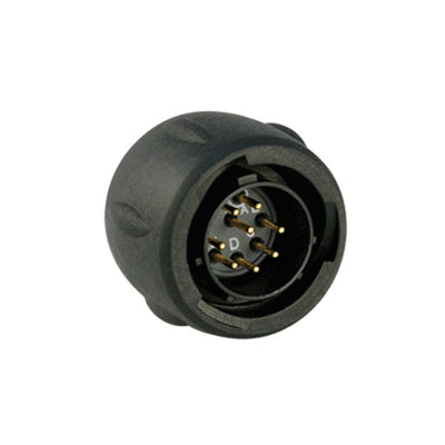 UTS612E8P by Souriau-Sunbank by Eaton - CONNECTOR PLUG MALE 8P GOLD SLDR CUP