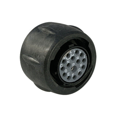 UTS614E15S by Souriau-Sunbank by Eaton - CONNECTOR PLUG FMALE 15P SOLDER CUP