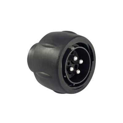 UTS6183G1P by Souriau-Sunbank by Eaton - CONNECTOR PLUG HSG MALE 4POS INLINE