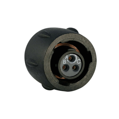 UTS68E33S by Souriau-Sunbank by Eaton - CONNECTOR PLUG FMALE 3P GOLD SLDR CUP