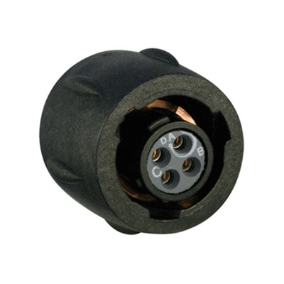 UTS68E4S by Souriau-Sunbank by Eaton - CONNECTOR PLUG FMALE 4P GOLD SLDR CUP