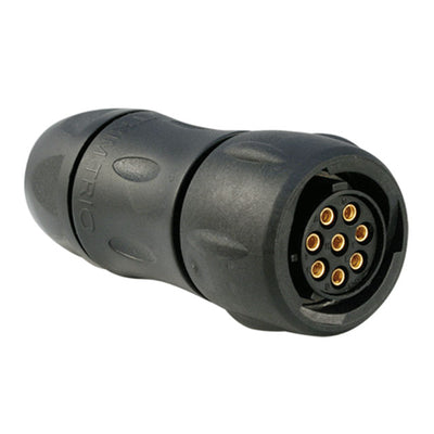 UTS6GJC128S by Souriau-Sunbank by Eaton - CONNECTOR PLUG HSG FMALE 8POS INLINE