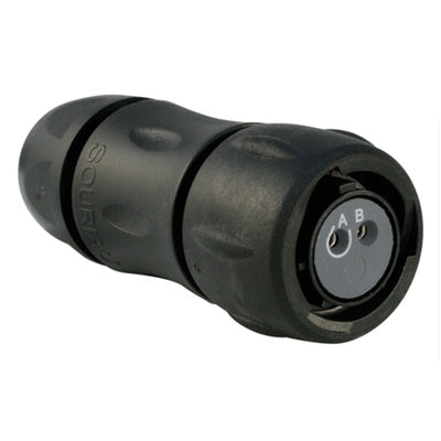 UTS6JC12E2S by Souriau-Sunbank by Eaton - CONNECTOR PLUG FMALE 2P GOLD SLDR CUP