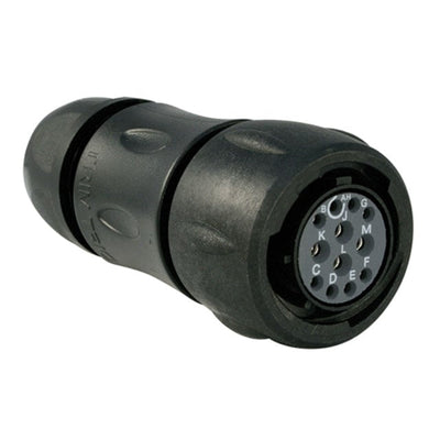 UTS6JC14E12S by Souriau-Sunbank by Eaton - CONNECTOR PLUG FMALE 12P SOLDER CUP