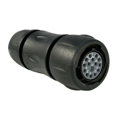 UTS6JC14E15S by Souriau-Sunbank by Eaton - CONNECTOR PLUG FMALE 15P SOLDER CUP