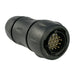 UTS6JC14E18P by Souriau-Sunbank by Eaton - CONNECTOR PLUG MALE 18P GOLD SLDR CUP