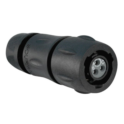 UTS6JC8E33S by Souriau-Sunbank by Eaton - CONNECTOR PLUG FMALE 3P GOLD SLDR CUP
