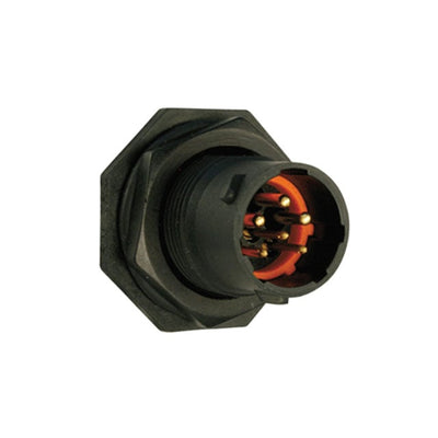 UTS7103W3P by Souriau-Sunbank by Eaton - CONNECTOR RECPT HSNG MALE 6POS PNL MNT