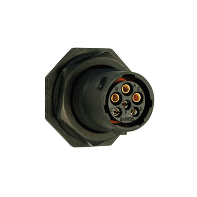 UTS7103W3S by Souriau-Sunbank by Eaton - CONNECTOR RECPT HSNG FMALE 6POS PNL MT