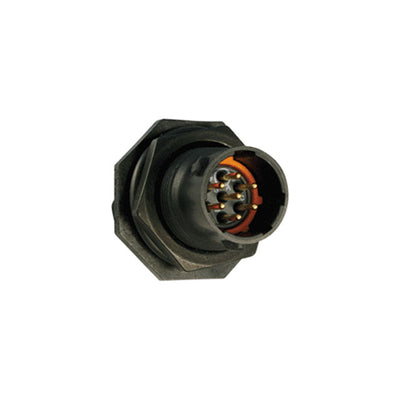 UTS710D7P by Souriau-Sunbank by Eaton - CONNECTOR RECPT MALE 7POS GOLD SOLDER