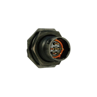UTS710D98P by Souriau-Sunbank by Eaton - CONNECTOR RECPT MALE 6POS GOLD SOLDER