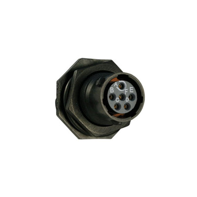 UTS710D98S by Souriau-Sunbank by Eaton - CONNECTOR RECPT FMALE 6POS GOLD SOLDER