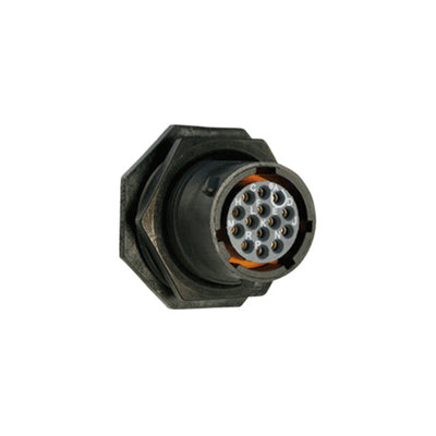 UTS712D14S by Souriau-Sunbank by Eaton - CONNECTOR RECPT FMALE 14POS GOLD SLDR