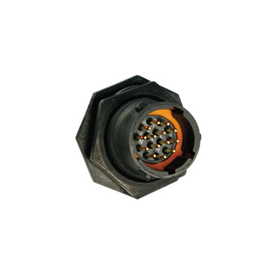 UTS712E14P by Souriau-Sunbank by Eaton - CONNECTOR RECPT MALE 14P GOLD SLDR CUP