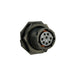 UTS712E8S by Souriau-Sunbank by Eaton - CONNECTOR RECPT FMALE 8P GOLD SLDR CUP