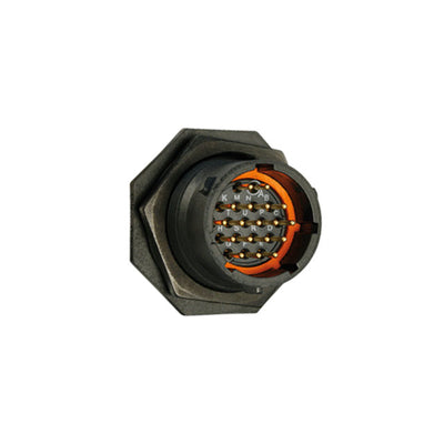 UTS714E18P by Souriau-Sunbank by Eaton - CONNECTOR RECPT MALE 18P GOLD SLDR CUP