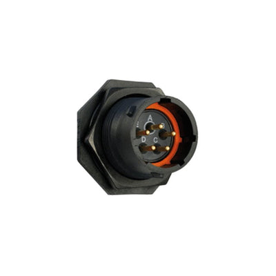 UTS714E5P by Souriau-Sunbank by Eaton - CONNECTOR RECPT MALE 5P GOLD SLDR CUP