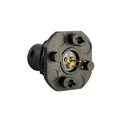 UTS78D3P by Souriau-Sunbank by Eaton - CONNECTOR RECPT MALE 3POS GOLD SOLDER