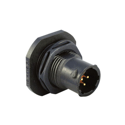 UTS78E3P by Souriau-Sunbank by Eaton - CONNECTOR RECPT MALE 3P GOLD SLDR CUP