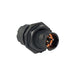 UTS7GN104P by Souriau-Sunbank by Eaton - CONNECTOR RECPT HSNG MALE 4POS PNL MNT