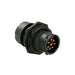 UTS7GN128P by Souriau-Sunbank by Eaton - CONNECTOR RECPT HSNG MALE 8POS PNL MNT