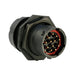 UTS7GN1412P by Souriau-Sunbank by Eaton - CONNECTOR RECPT HSNG MALE 12POS PNL MT