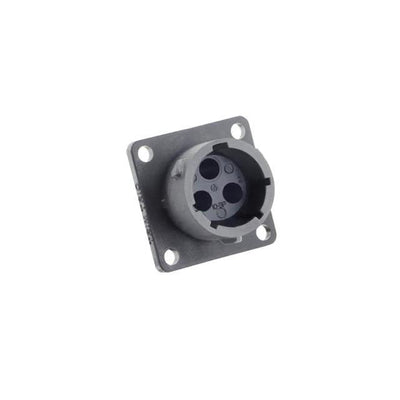 UTSX0103P by Souriau-Sunbank by Eaton - SQUARE FLANGE RECEPTACLE, WITHOU