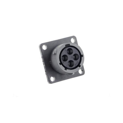 UTSX0104S by Souriau-Sunbank by Eaton - SQUARE FLANGE RECEPTACLE, WITHOU