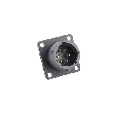 UTSX010D6PW by Souriau-Sunbank by Eaton - SQUARE FLANGE RECEPTACLE, WITHOU