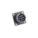 UTSX010D7SW by Souriau-Sunbank by Eaton - SQUARE FLANGE RECEPTACLE, WITHOU