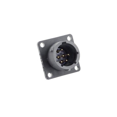 UTSX010D98PZ by Souriau-Sunbank by Eaton - SQUARE FLANGE RECEPTACLE, WITHOU