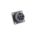 UTSX010D98SY by Souriau-Sunbank by Eaton - SQUARE FLANGE RECEPTACLE, WITHOU