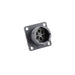 UTSX010E6PW by Souriau-Sunbank by Eaton - SQUARE FLANGE RECEPTACLE, WITHOU